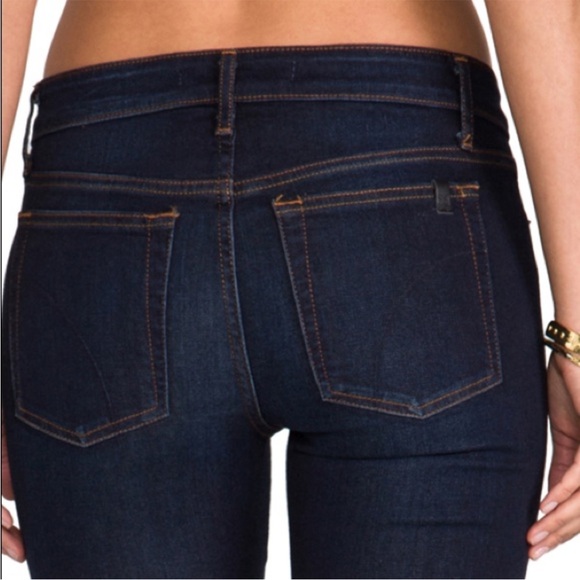 Joes Jeans The Skinny Mid Rise Dark Wash Stretch Denim Yasmin Sz 28 Minimalist - Picture 12 of 12